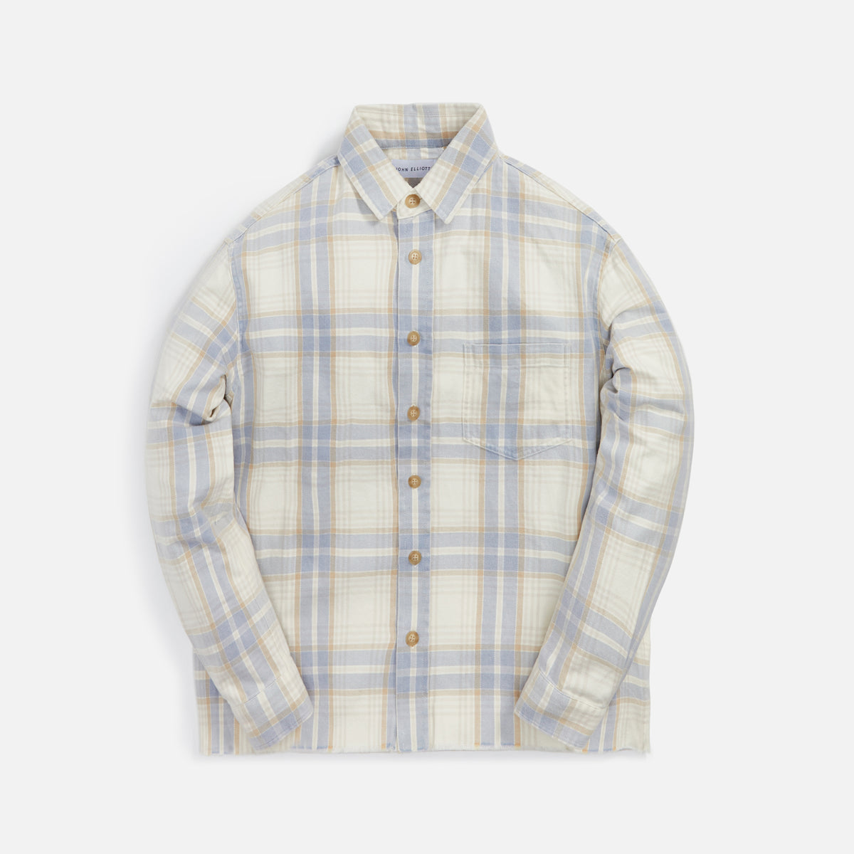 John Elliott Hemi Oversized Shirt - Blue
