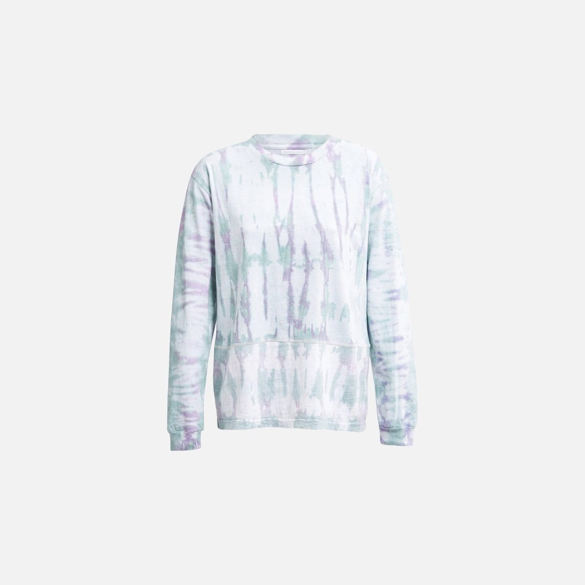 John Elliott Reconstructed L/S Tie Dye Tee - Multi