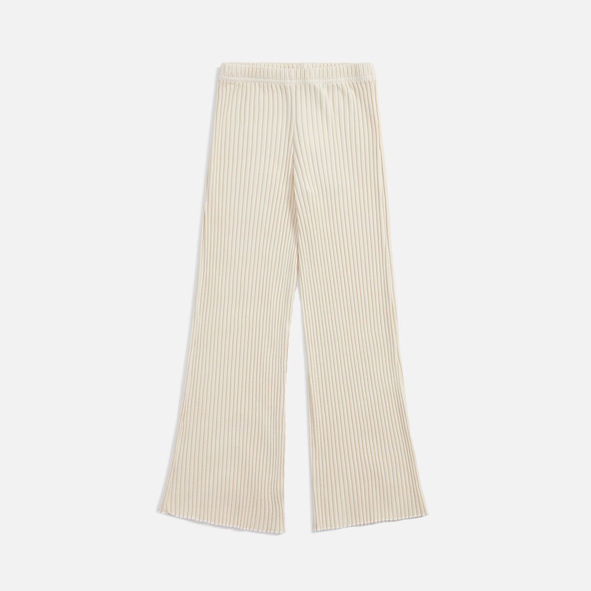 John Elliott Ginza Rib Cropped Pant - Feather