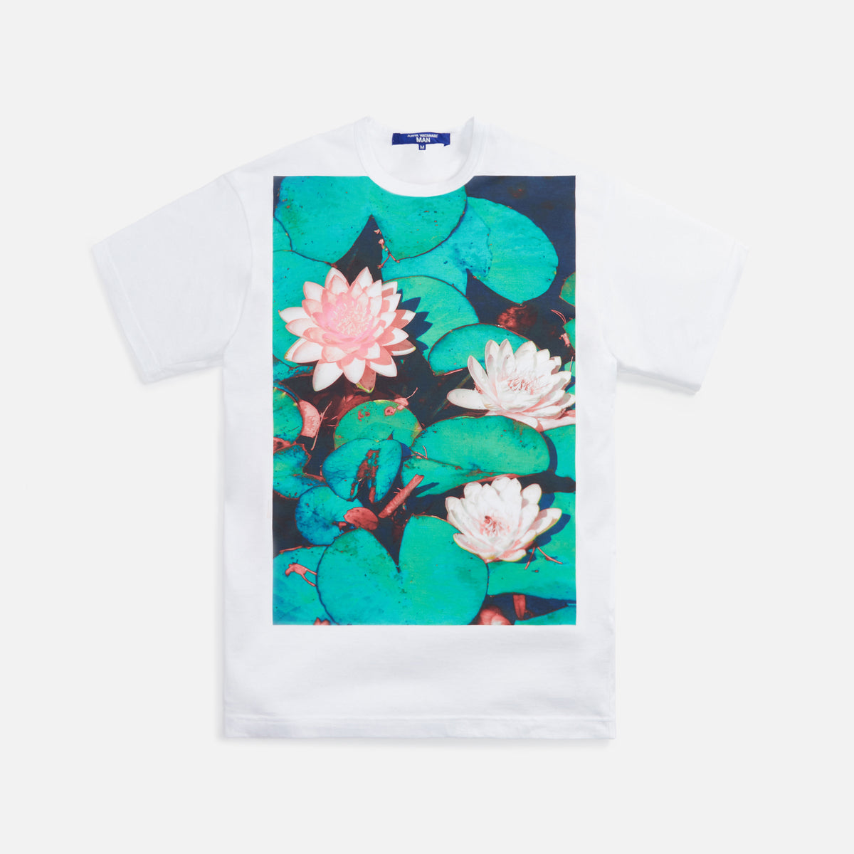 Junya Watanabe Man Cotton Jersey Print Tee - White