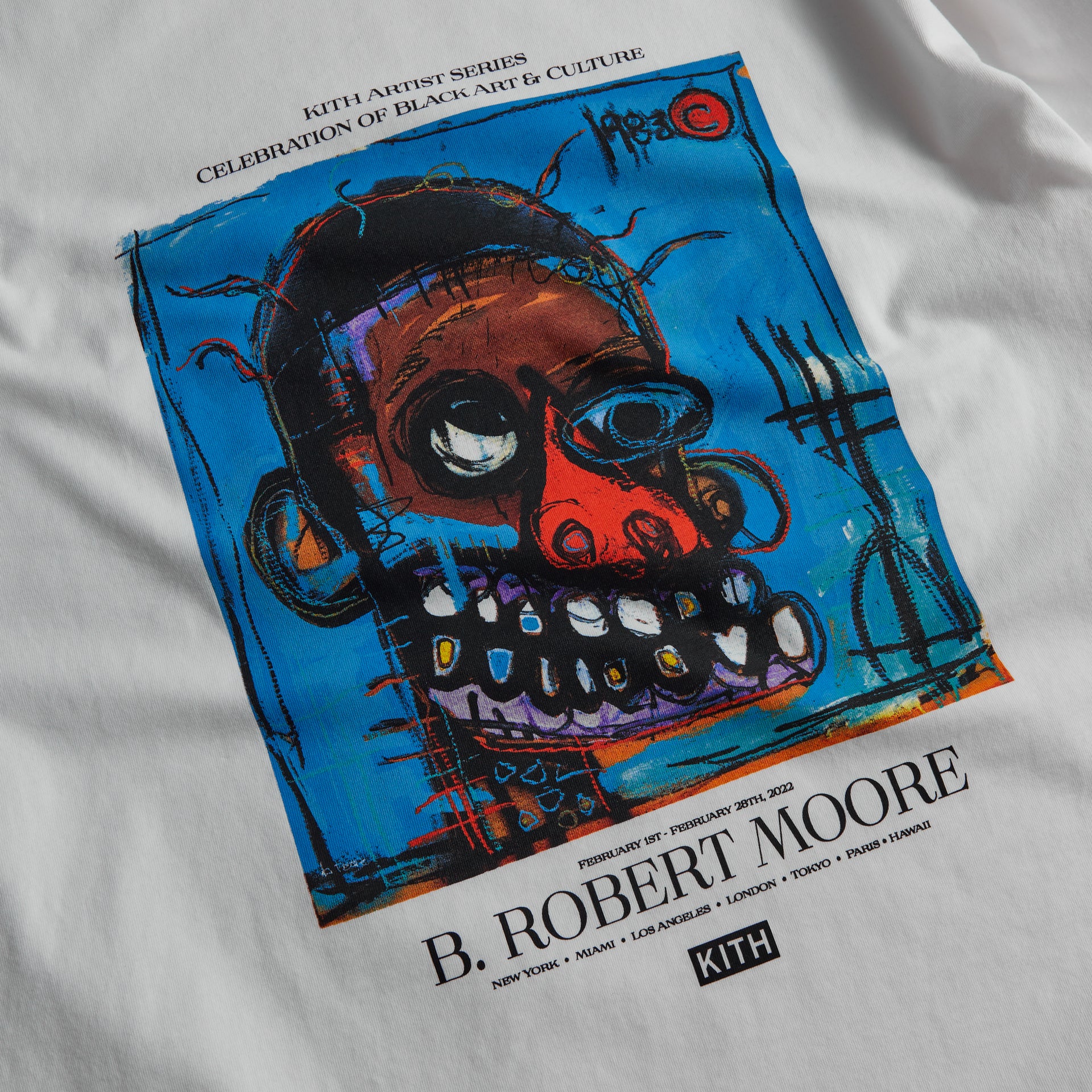 Kith for B Robert Moore Gallery Tee - White