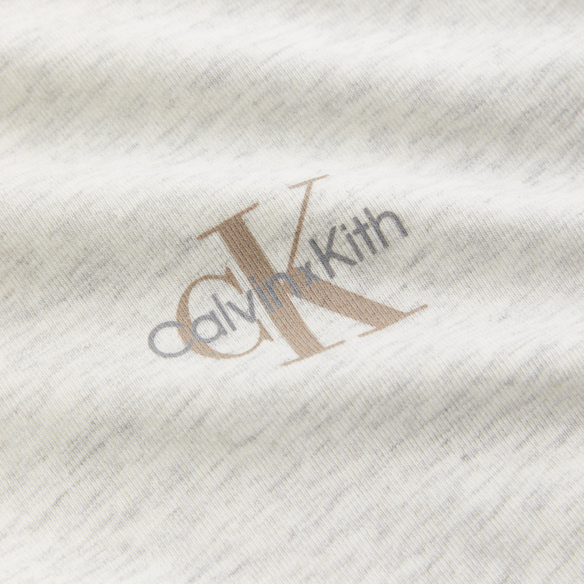 Kith Women for Calvin Klein Mulberry Tee - Light Heather Grey