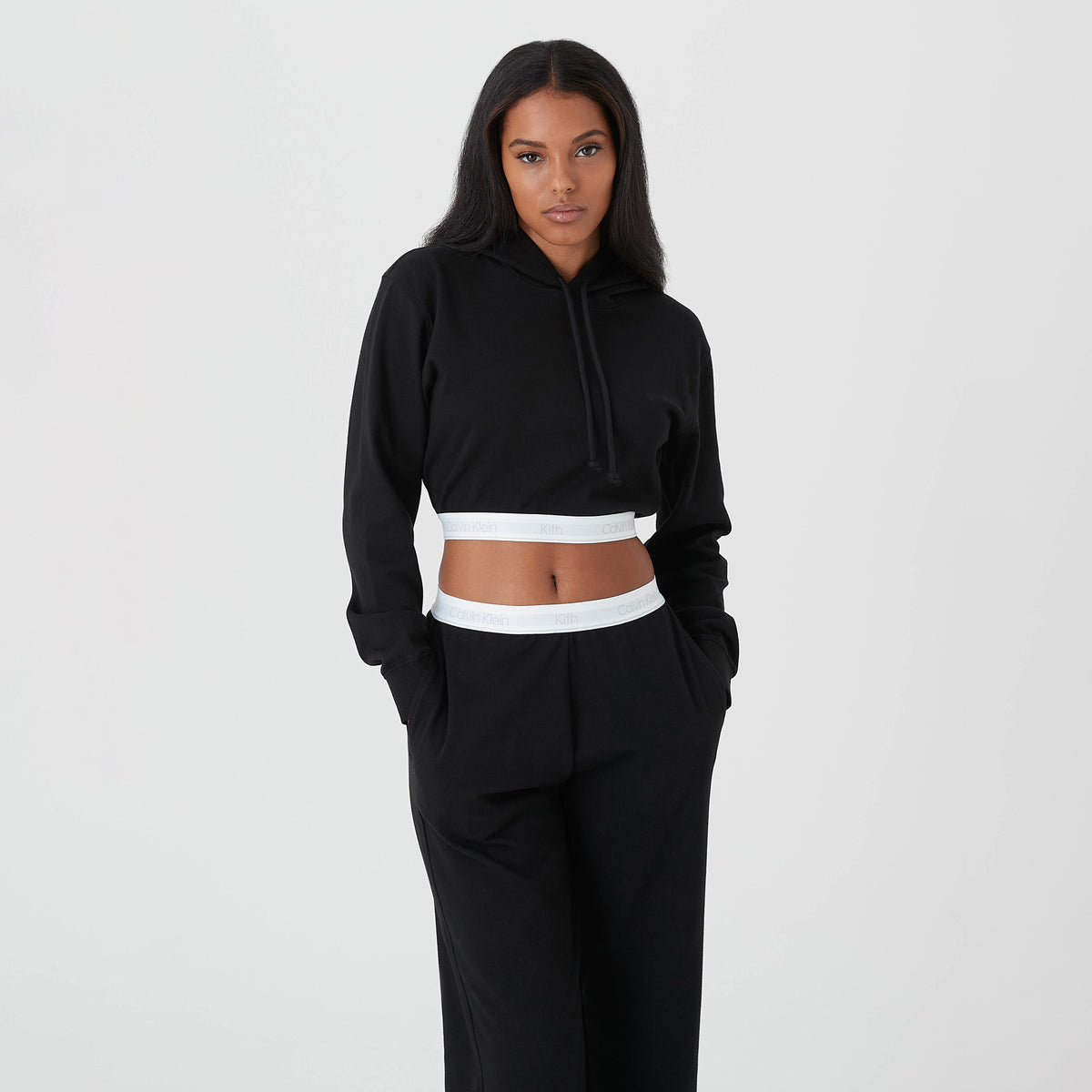 Kith Women for Calvin Klein Alexa Hoodie - Black