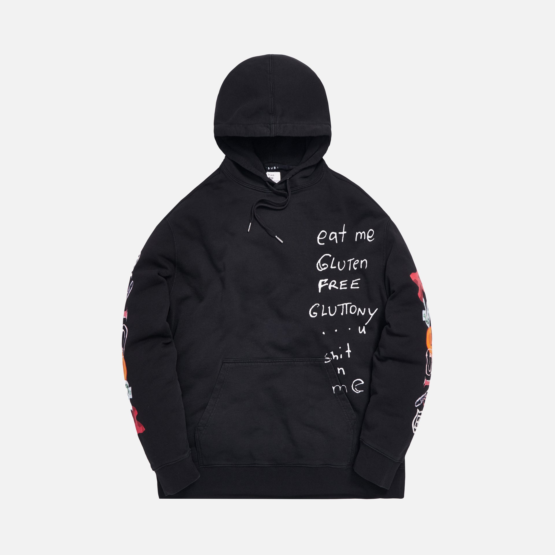 Ksubi x Hidjiworld Gluttony Biggie Hoodie - Tru Black