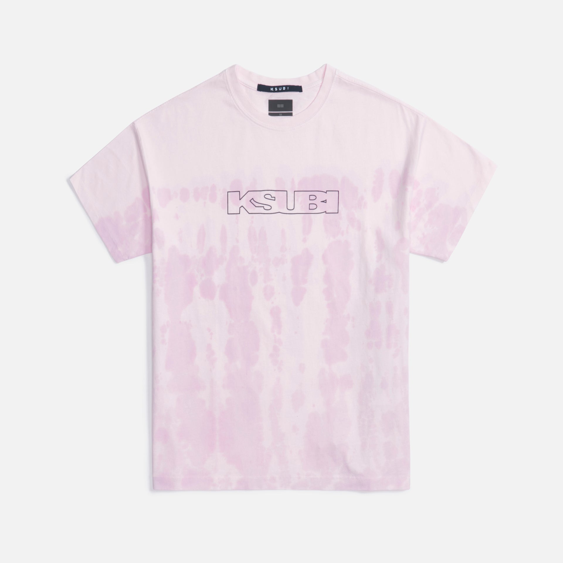 Ksubi Sign Of The Times Tee - Pink Dye