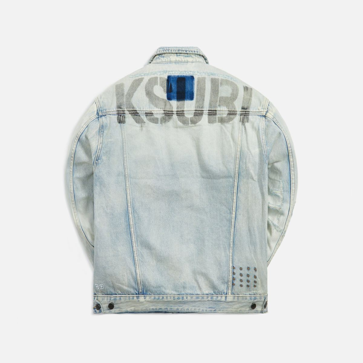 Ksubi Oh G Jacket Phase Out Stancil - Blue
