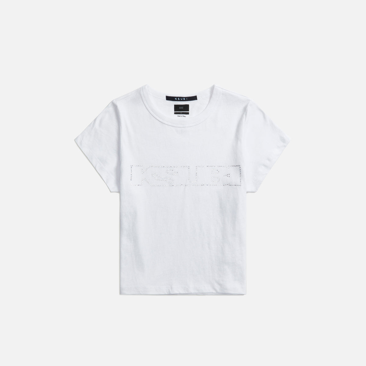 Ksubi Mini Tee - Krystal White