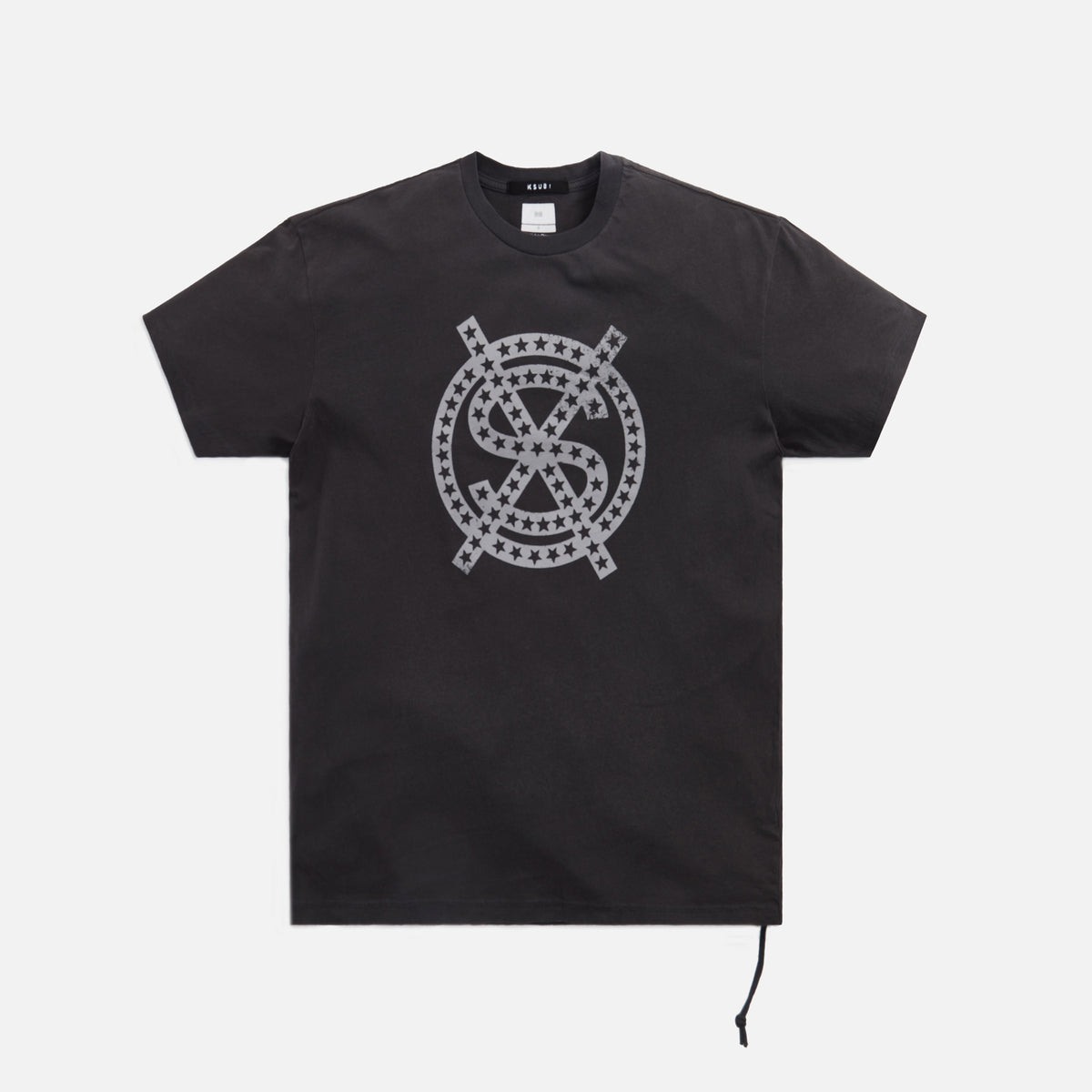 Ksubi Dollar Star Kash Tee - Faded Black