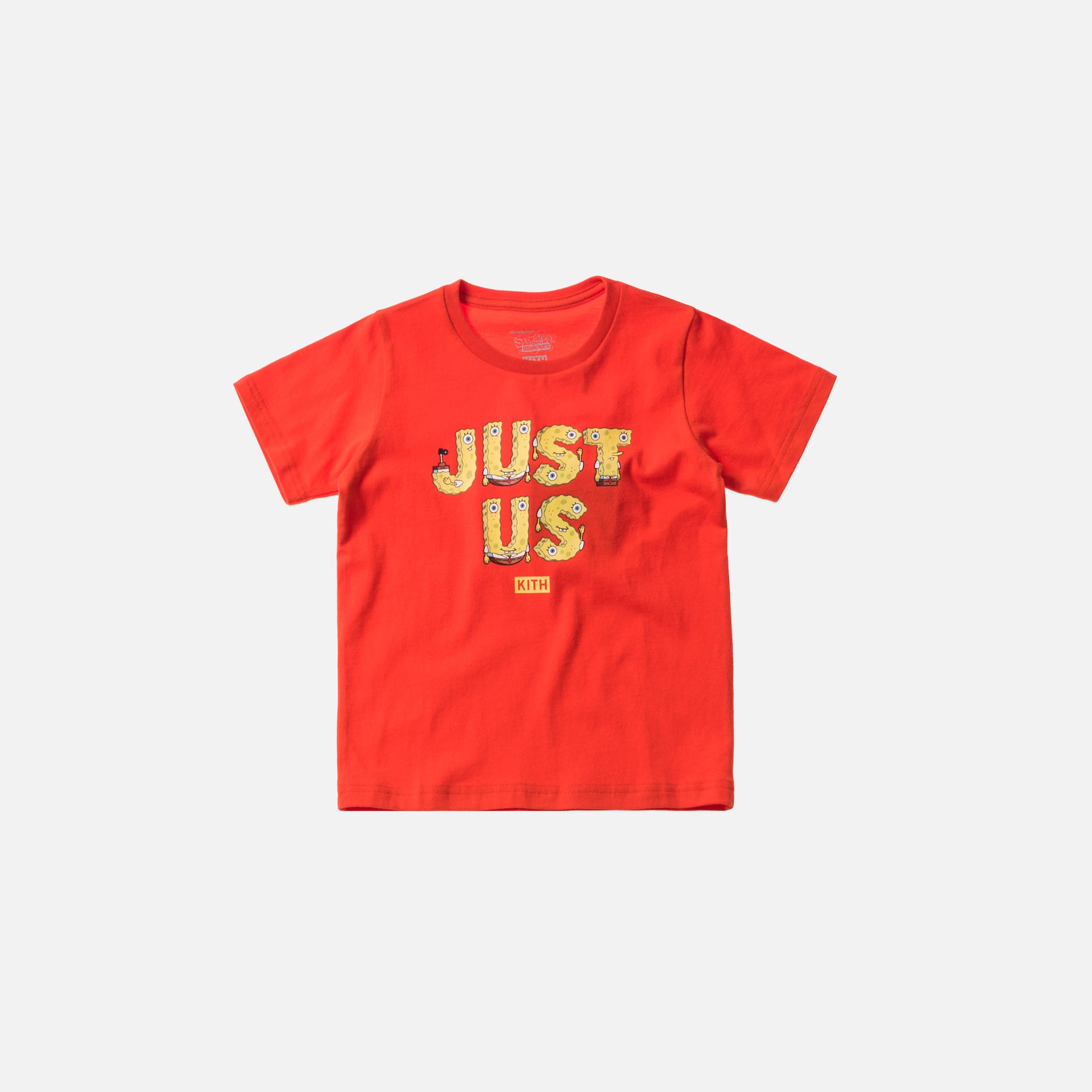 Kith Kids x SpongeBob Just Us Bob Tee - Red