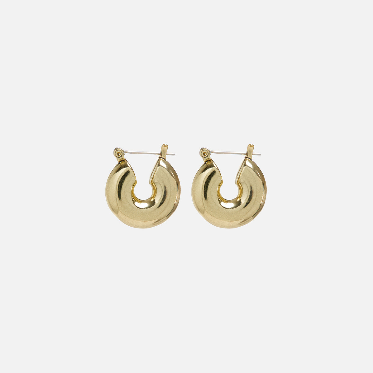Luv AJ Mini Donut Hoops - Gold