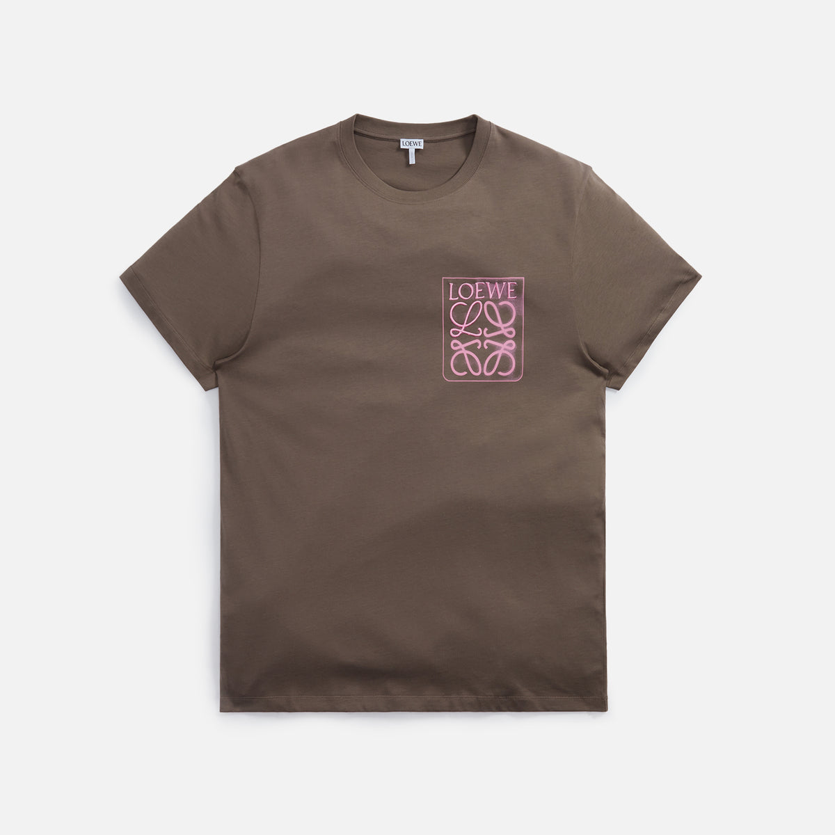 Loewe Anagram Fake Pocket Tees Warm - Grey