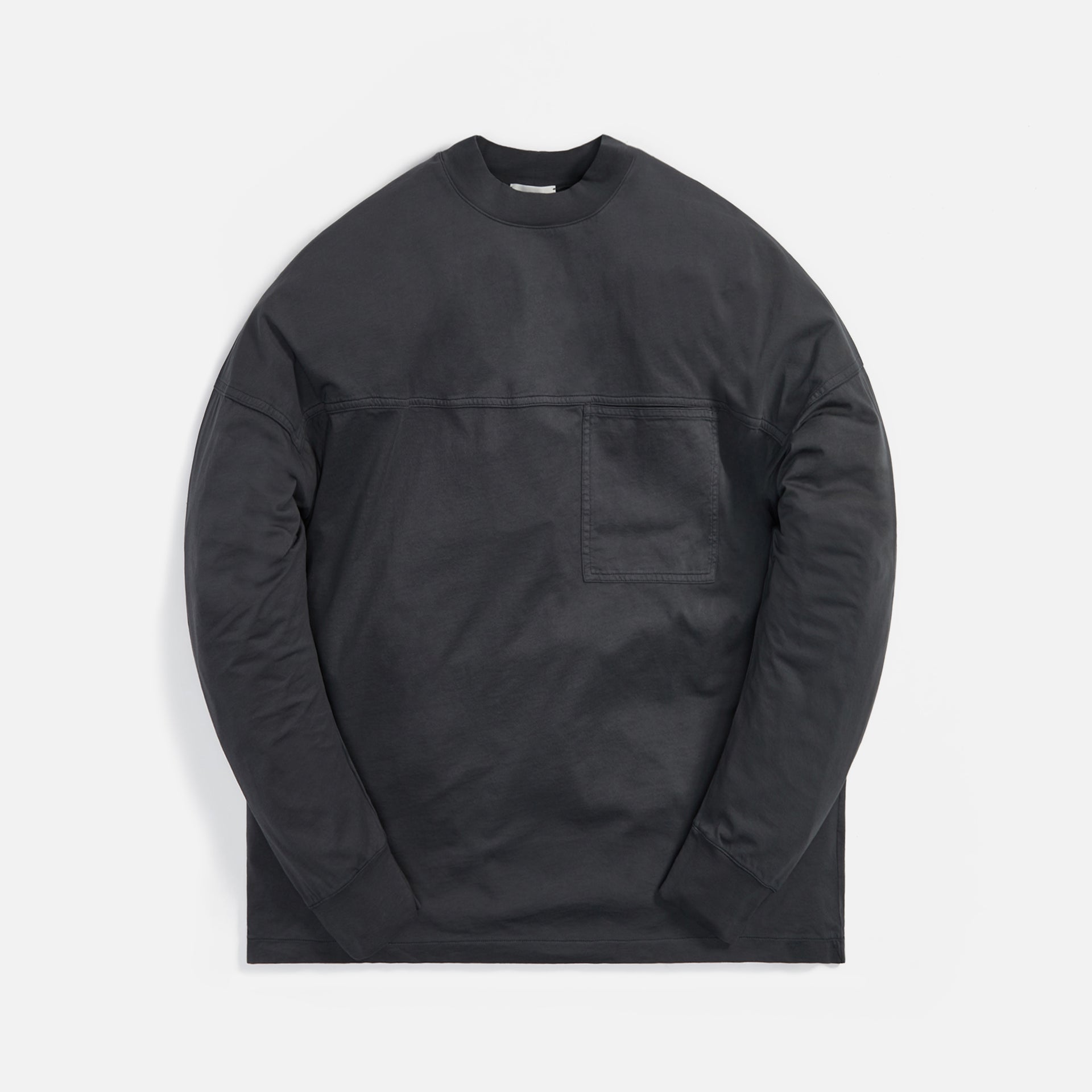 Lemaire Mock Neck Sweatshirt - Charcoal