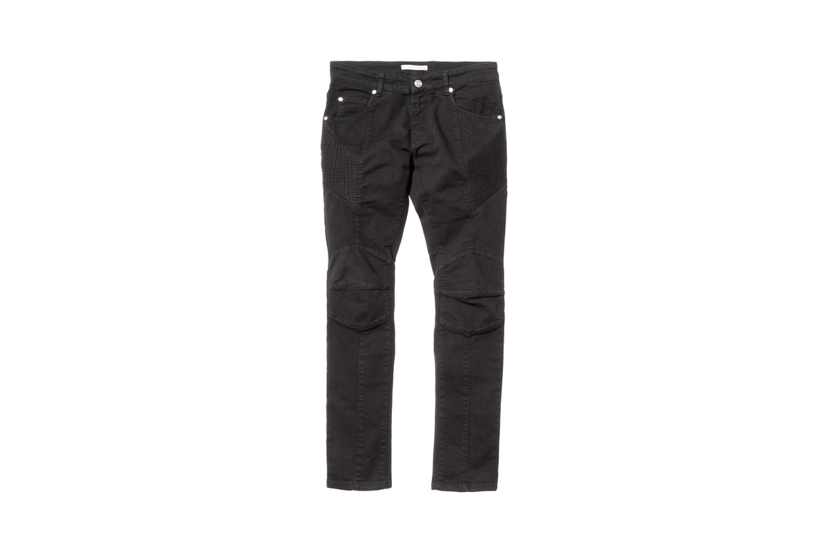 Pierre Balmain Moto Denim - Black
