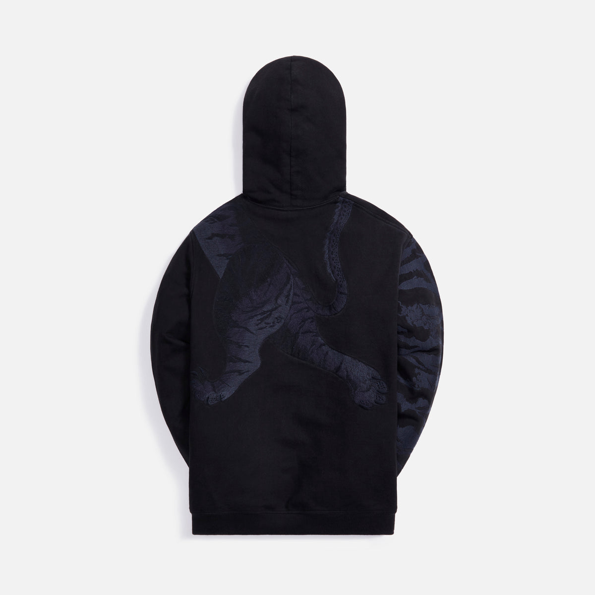 Maharishi Tonal Tiger Hoodie - Black