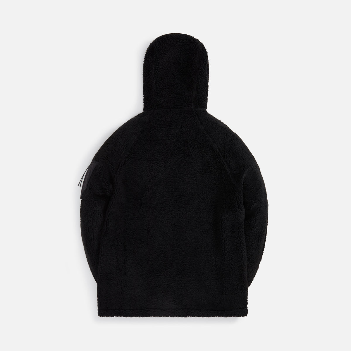 Maharishi Asymmetric Hooded Pullover - Black