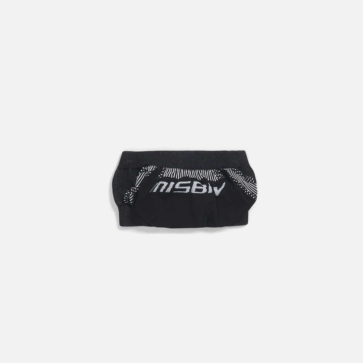 MISBHV Sport Active Wear Bandeau Top - Black