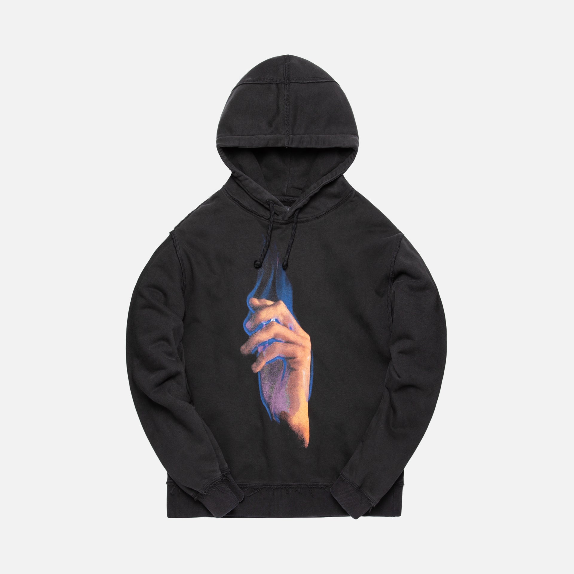 MISBHV Flame Hoodie - Washed Black