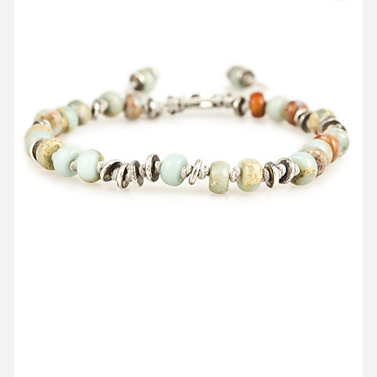 M. Cohen Templar Jointed Gemstone Bracelet - Opal