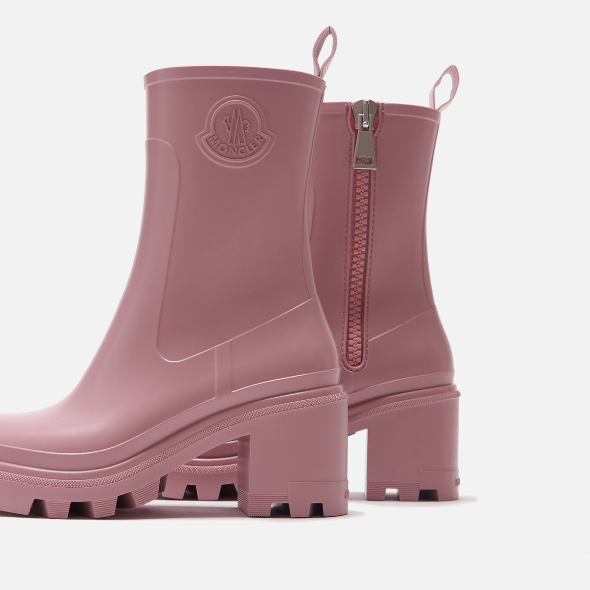 Moncler Loftgrip Rain Boots - Pink