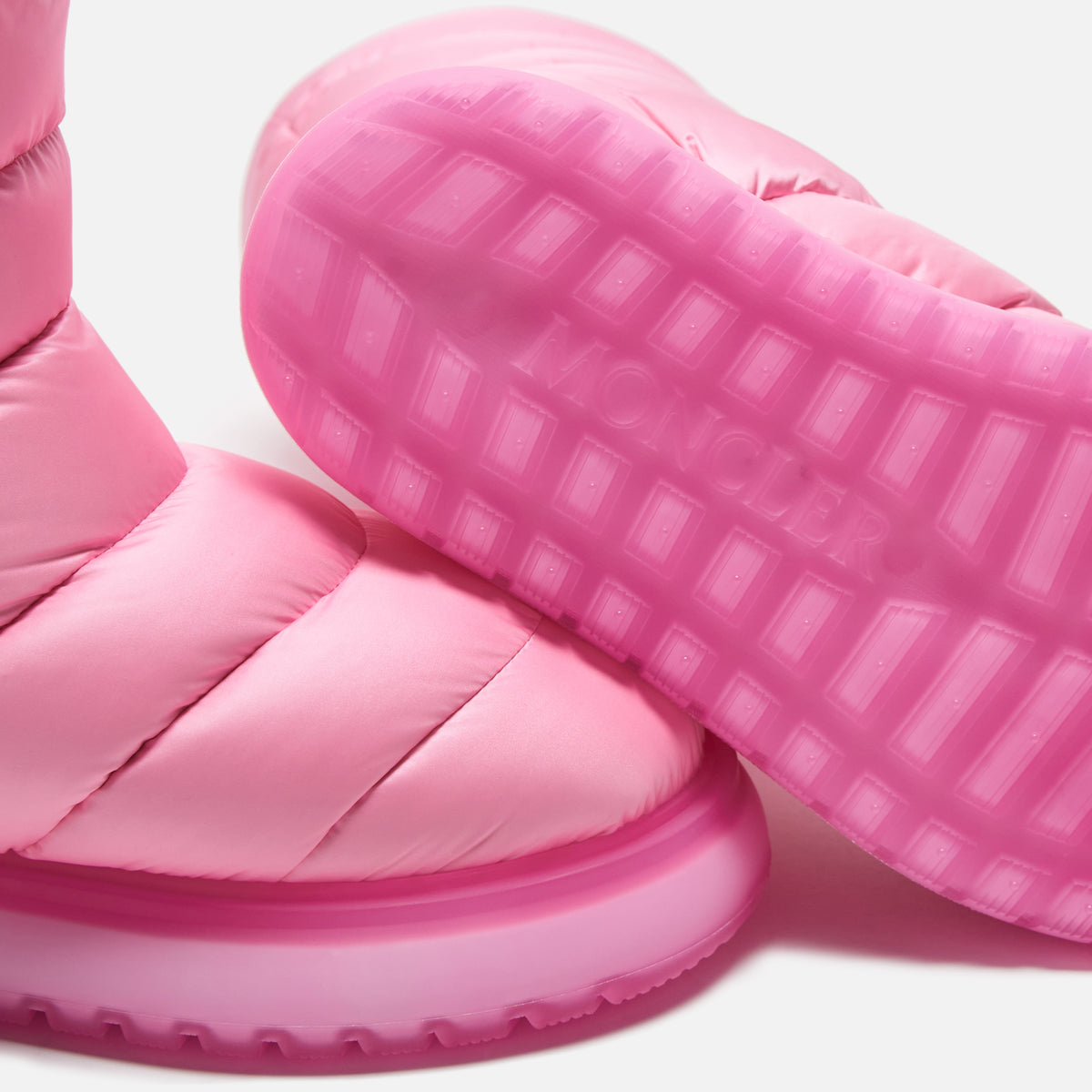 Moncler Gaia Pocket Mid Snow Boots - Pink