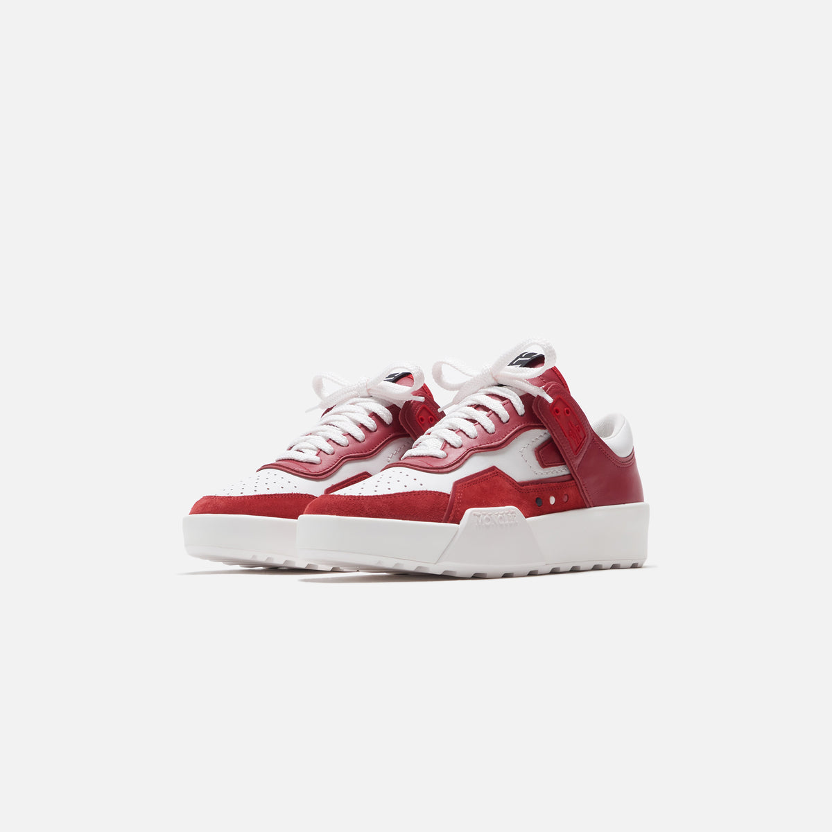 Moncler Promyx Space Low Top Sneakers - Red / White