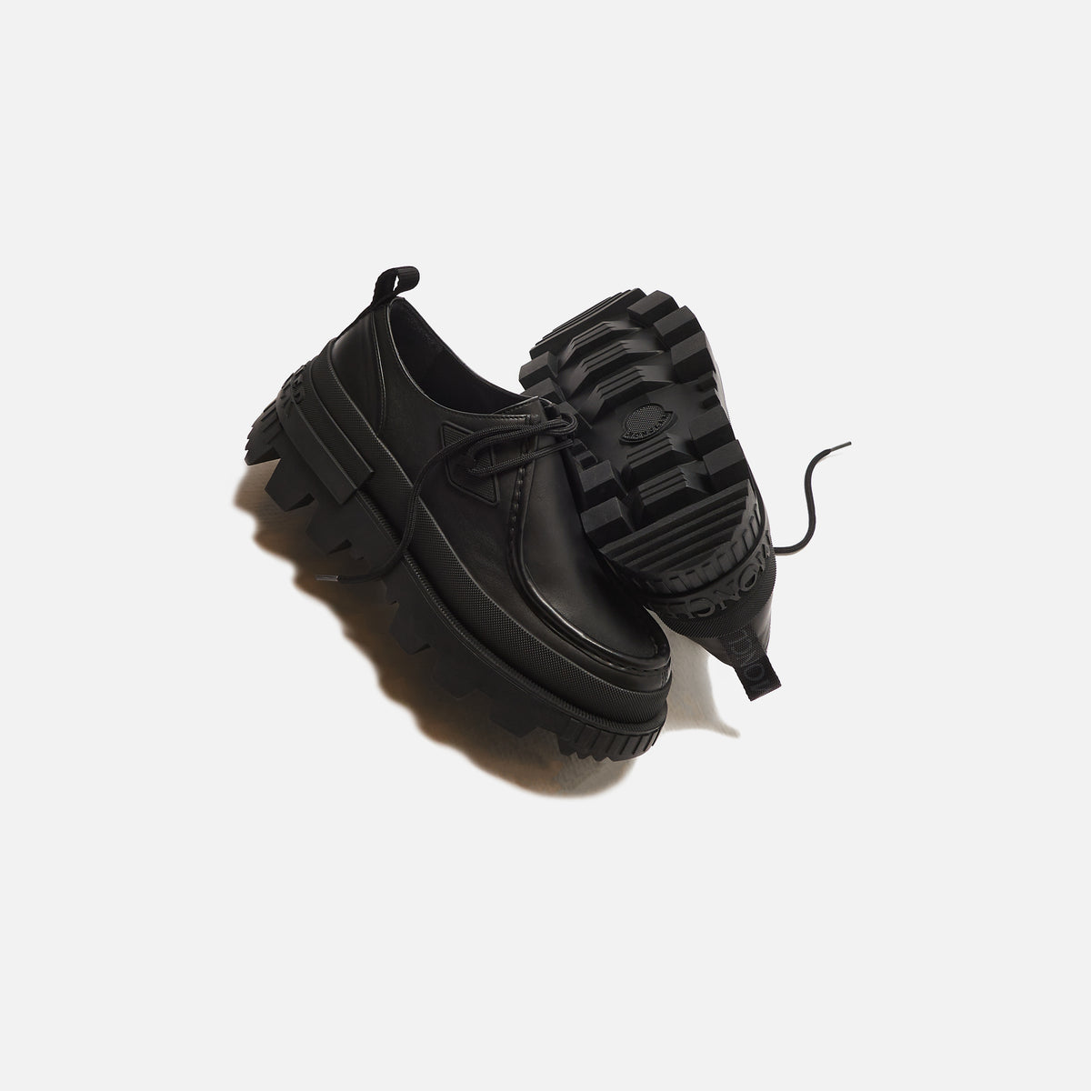 Moncler Mon Wallabee Loafers - Black