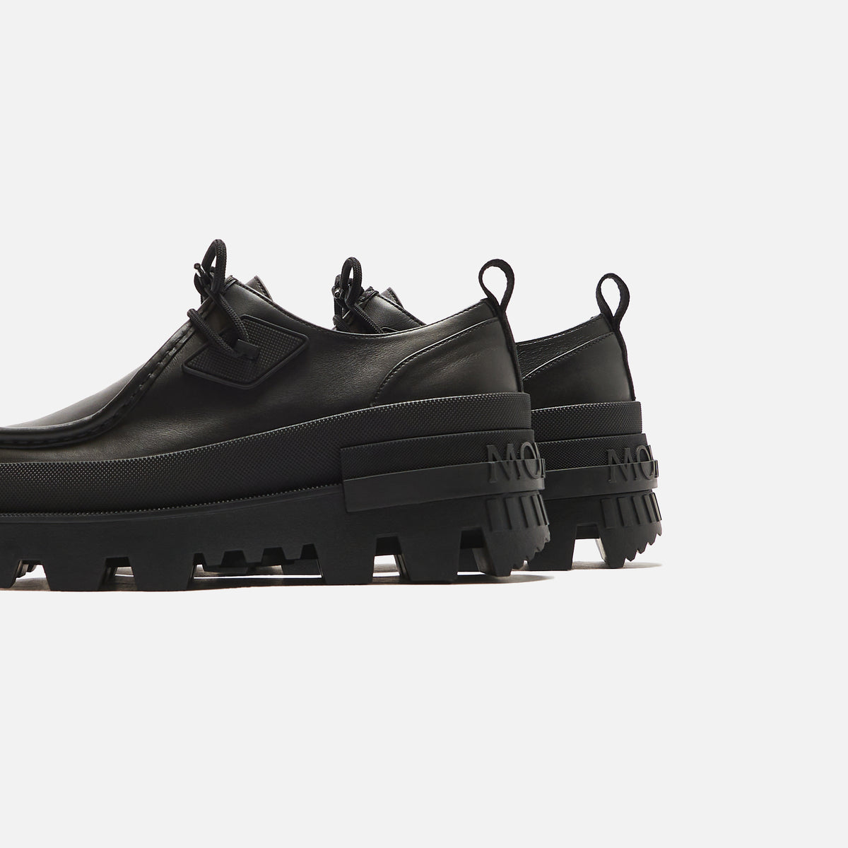 Moncler Mon Wallabee Loafers - Black