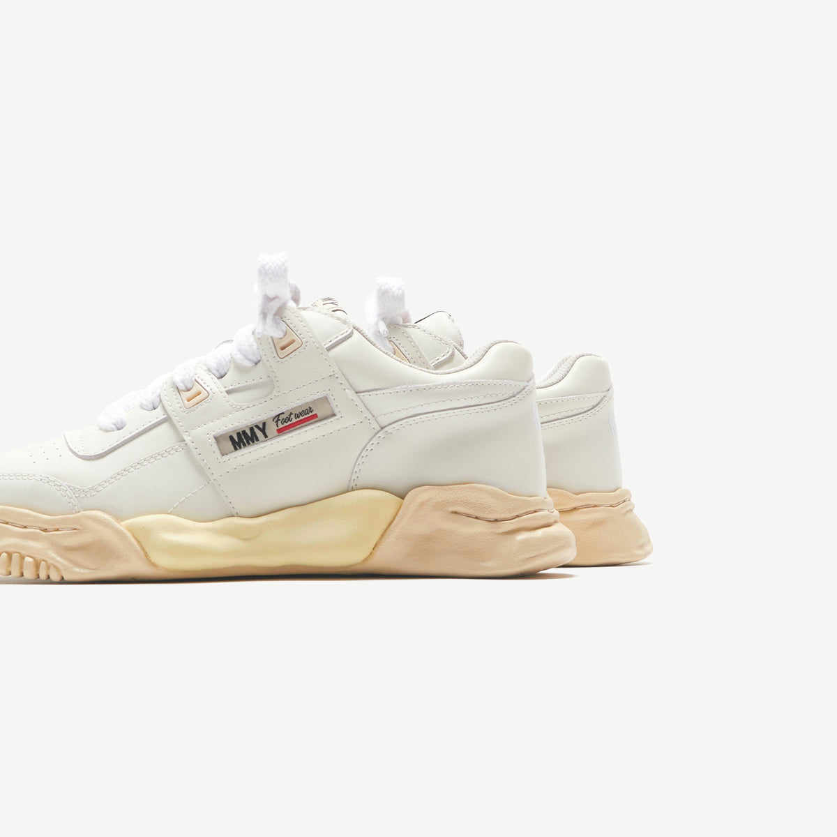 Mihara Yasuhiro Parker - White Paraffin Leather