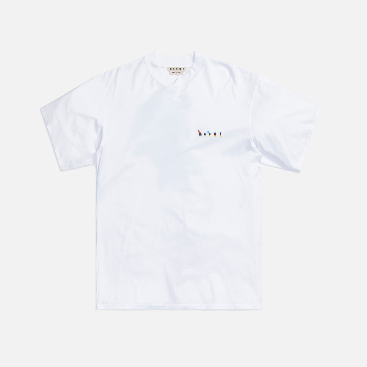 Marni Organic Cotton Jersey Tee - Lily White
