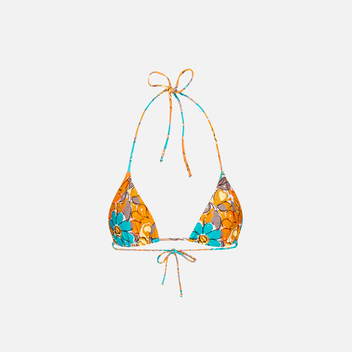 Miaou Kauai Top - Parisian Flower Orange