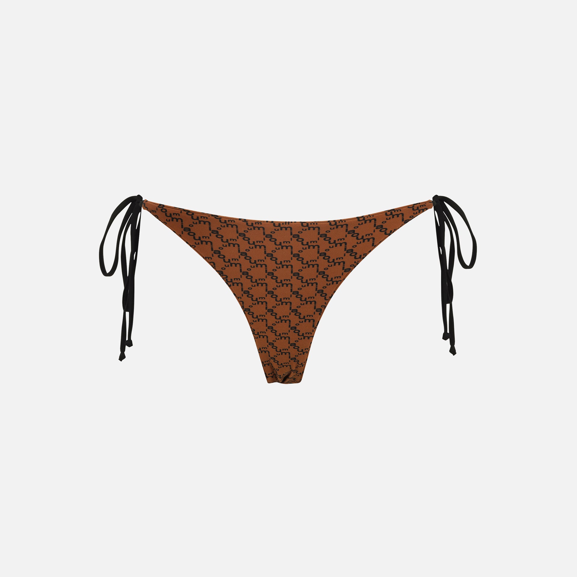 Miaou Kauai Bottom - Brown Monogram