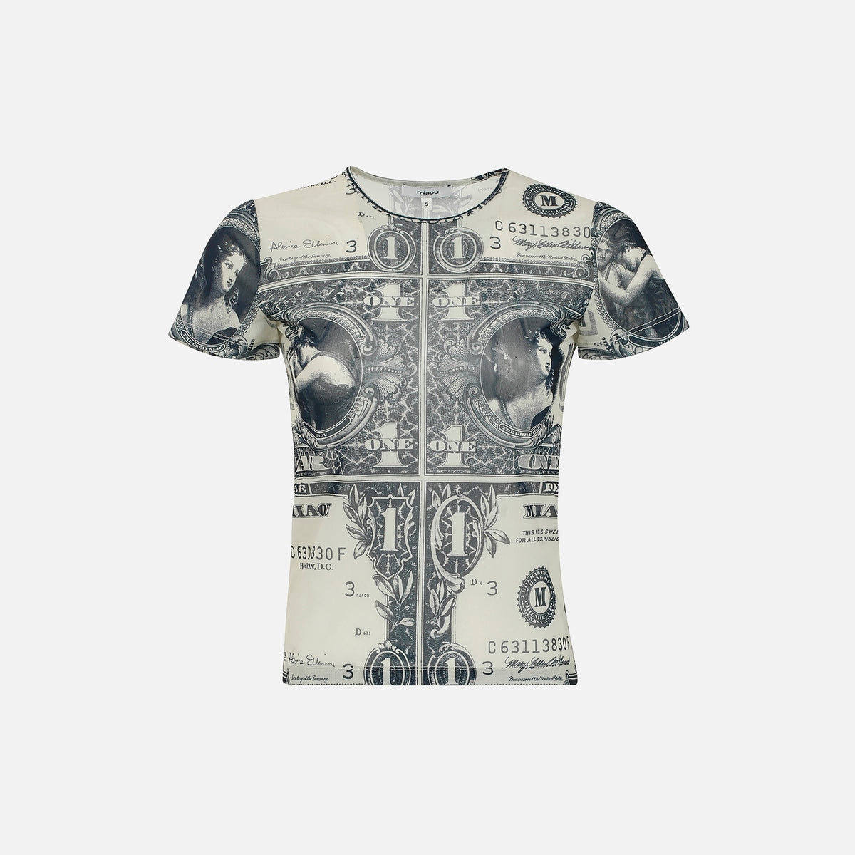 Miaou Mini Tee - Money