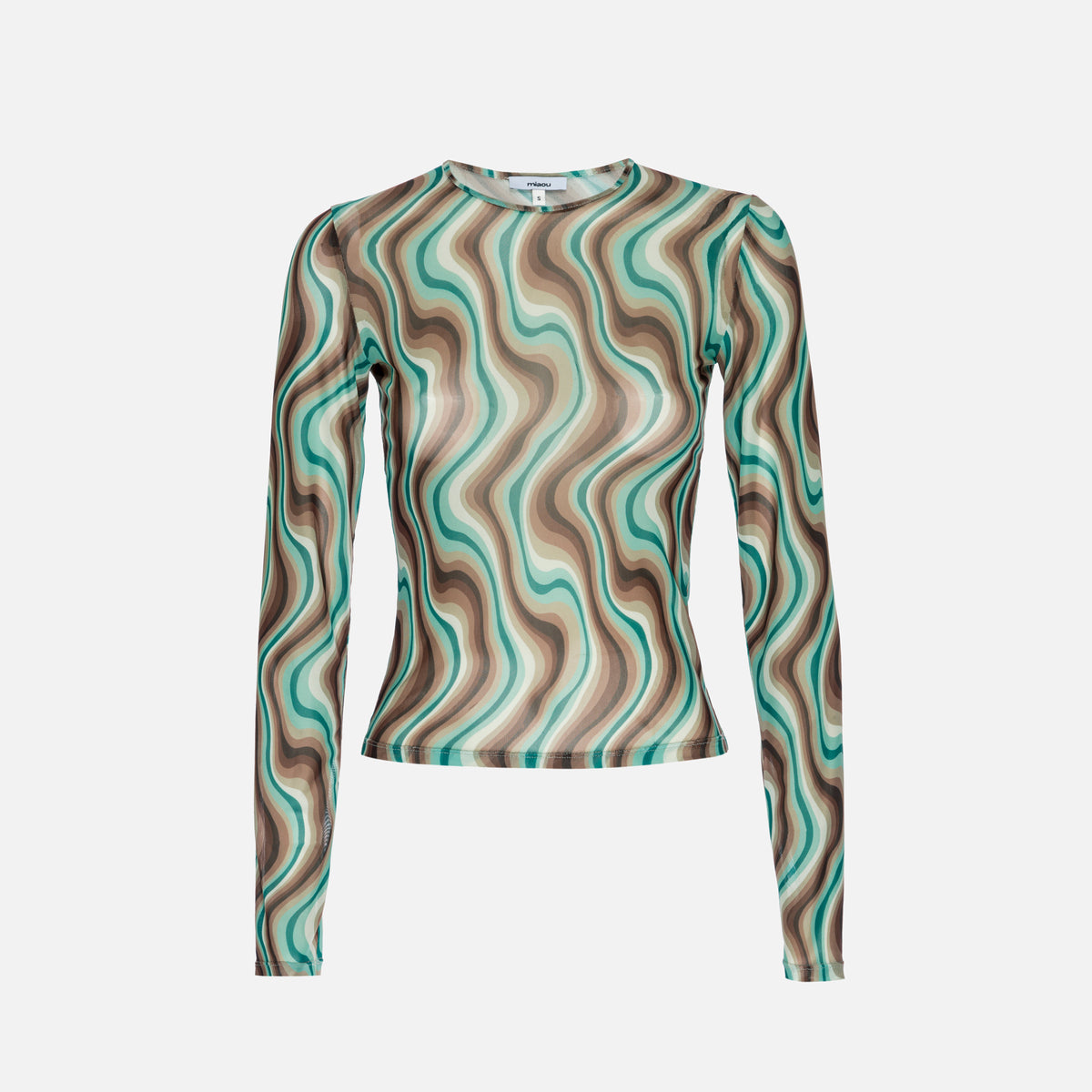Miaou L/S Tee - Mint Chocolate Swerve