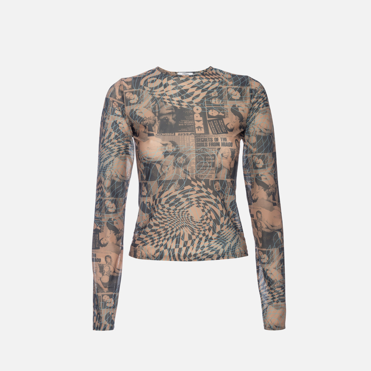 Miaou L/S Mesh Tee - Wanted