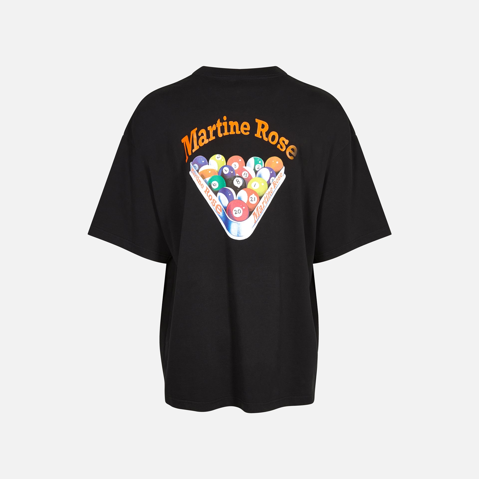 Martine Rose Brittle Tee - Black Snooker