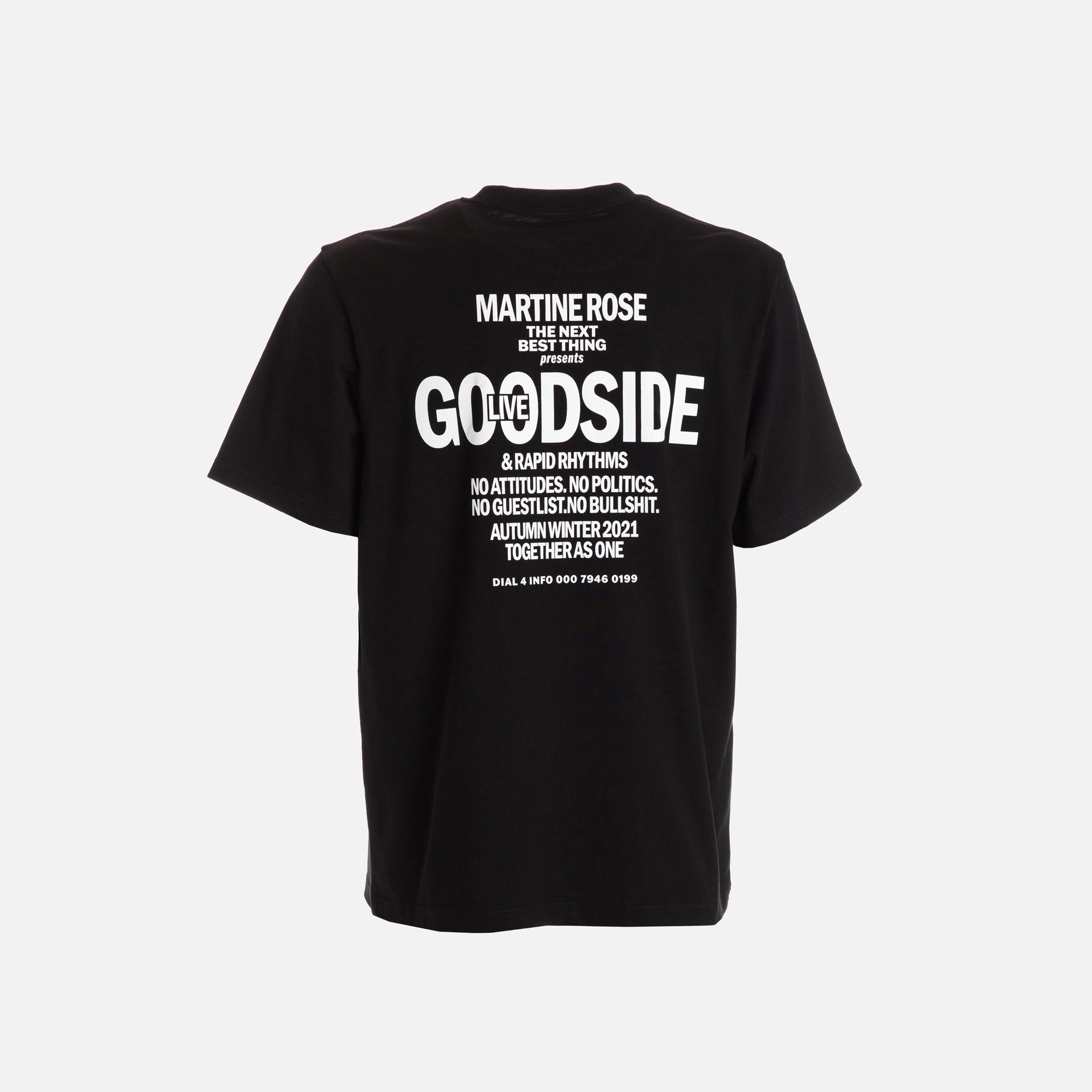 Martine Rose Classic Tee - Black