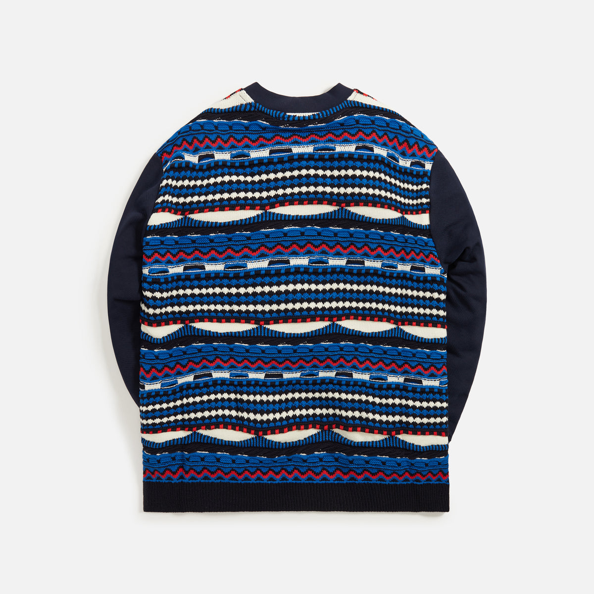 Missoni Intarsia Crewneck Sweatshirt - Blue