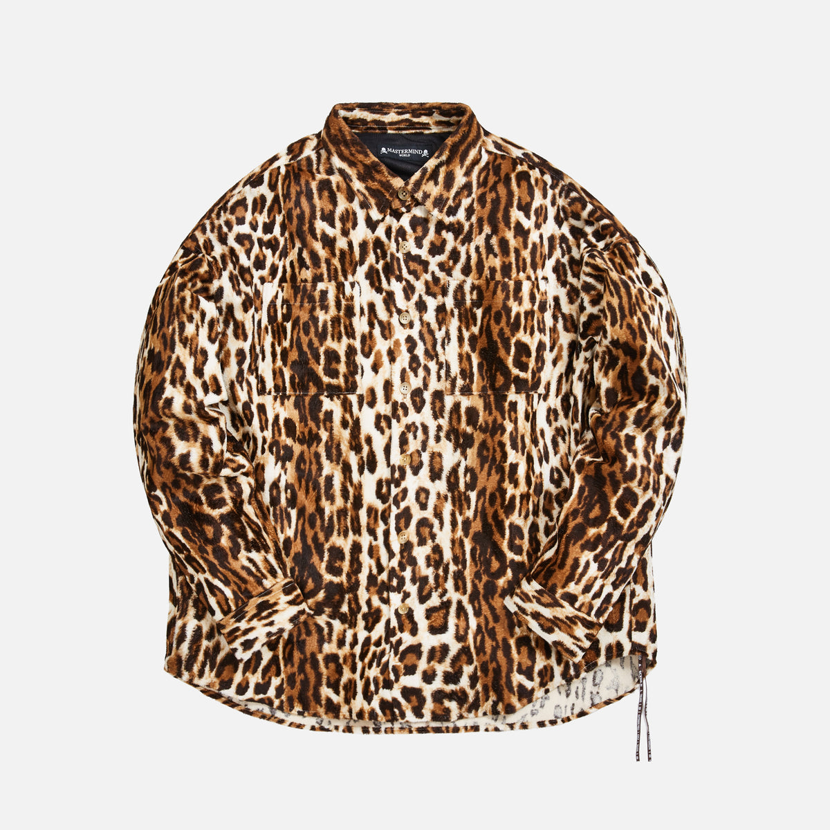Mastermind Button-Up - Leopard