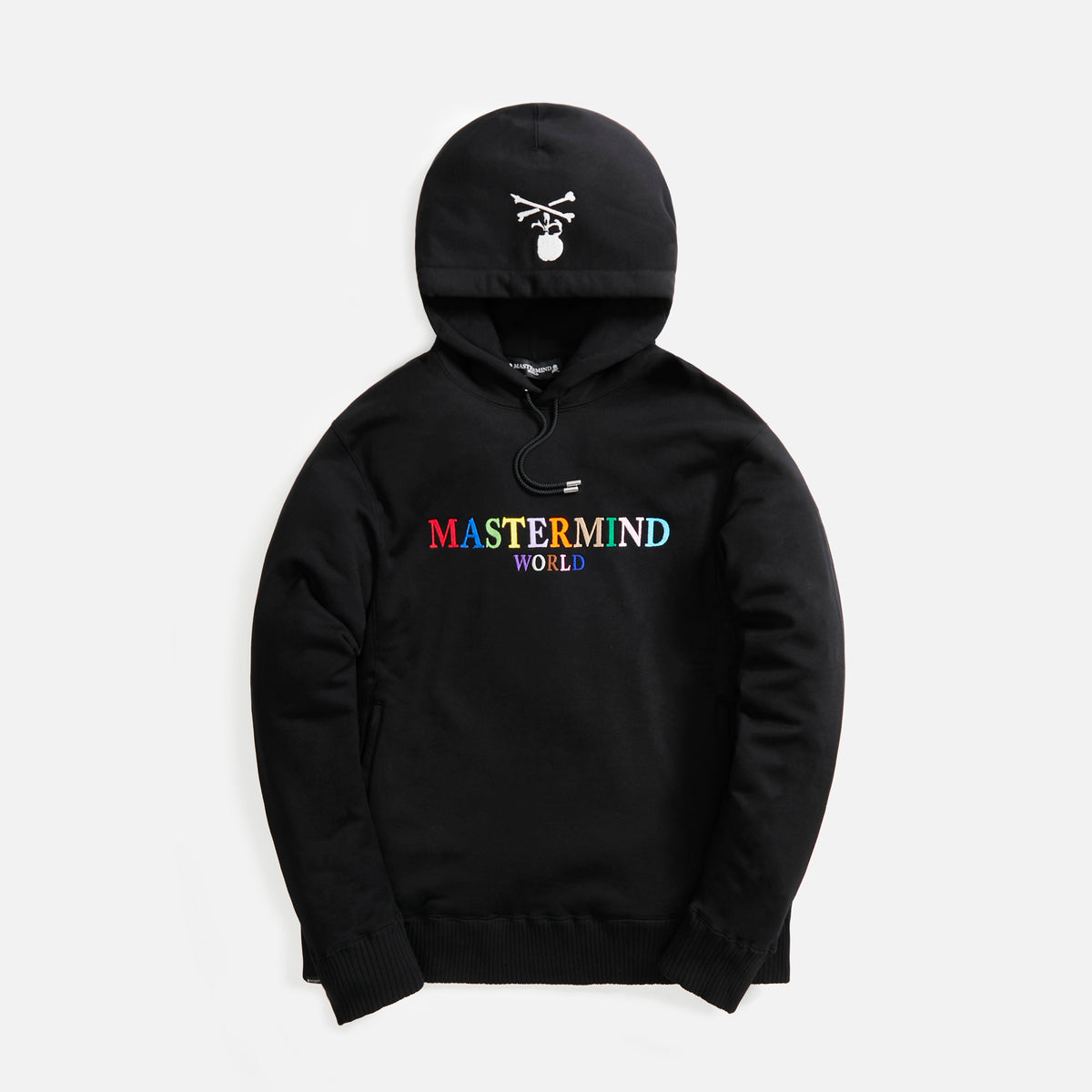 Mastermind Embroidered Hoodie - Black