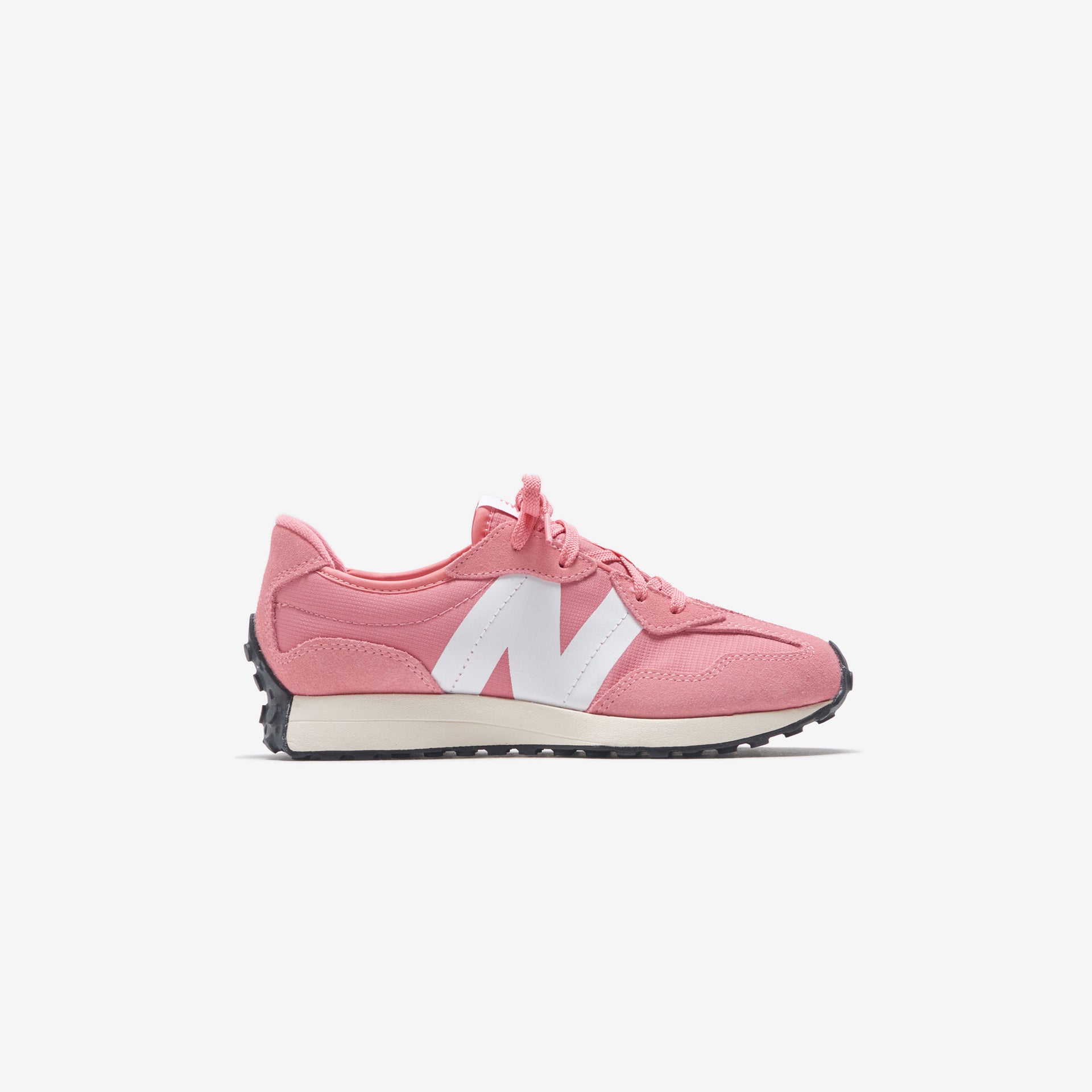 New Balance Grade School 327 Natural - Pink / White
