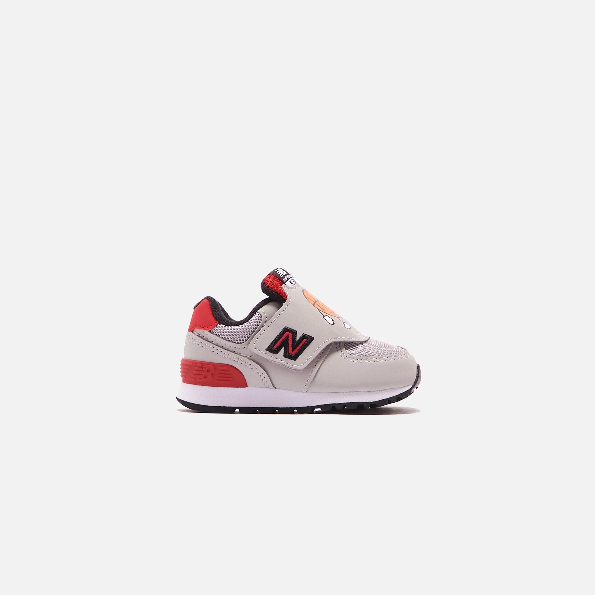 New Balance Toddler 574 - Rain Cloud / Team Red