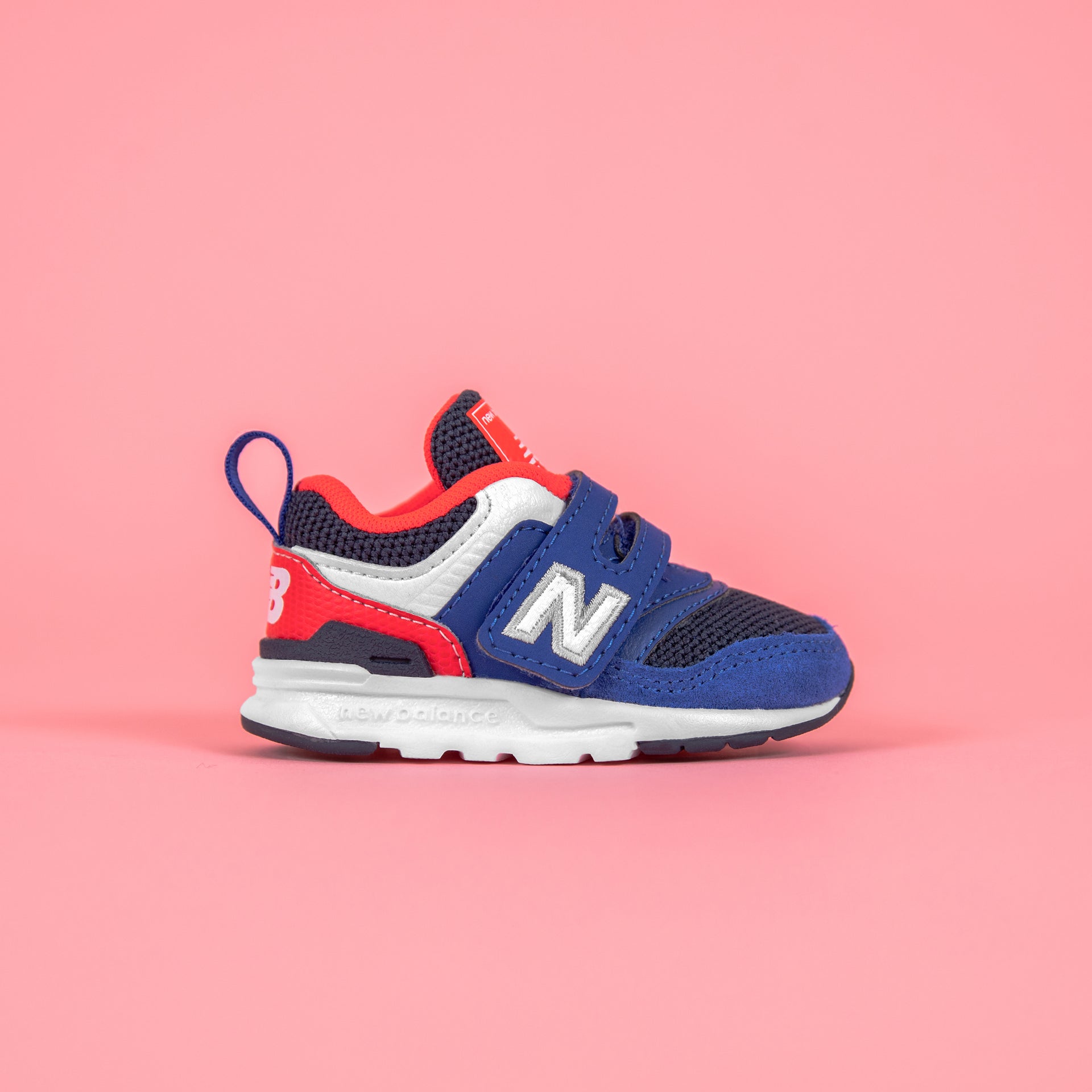 New Balance Infant 997H Strap - Team Royal / Energy Red
