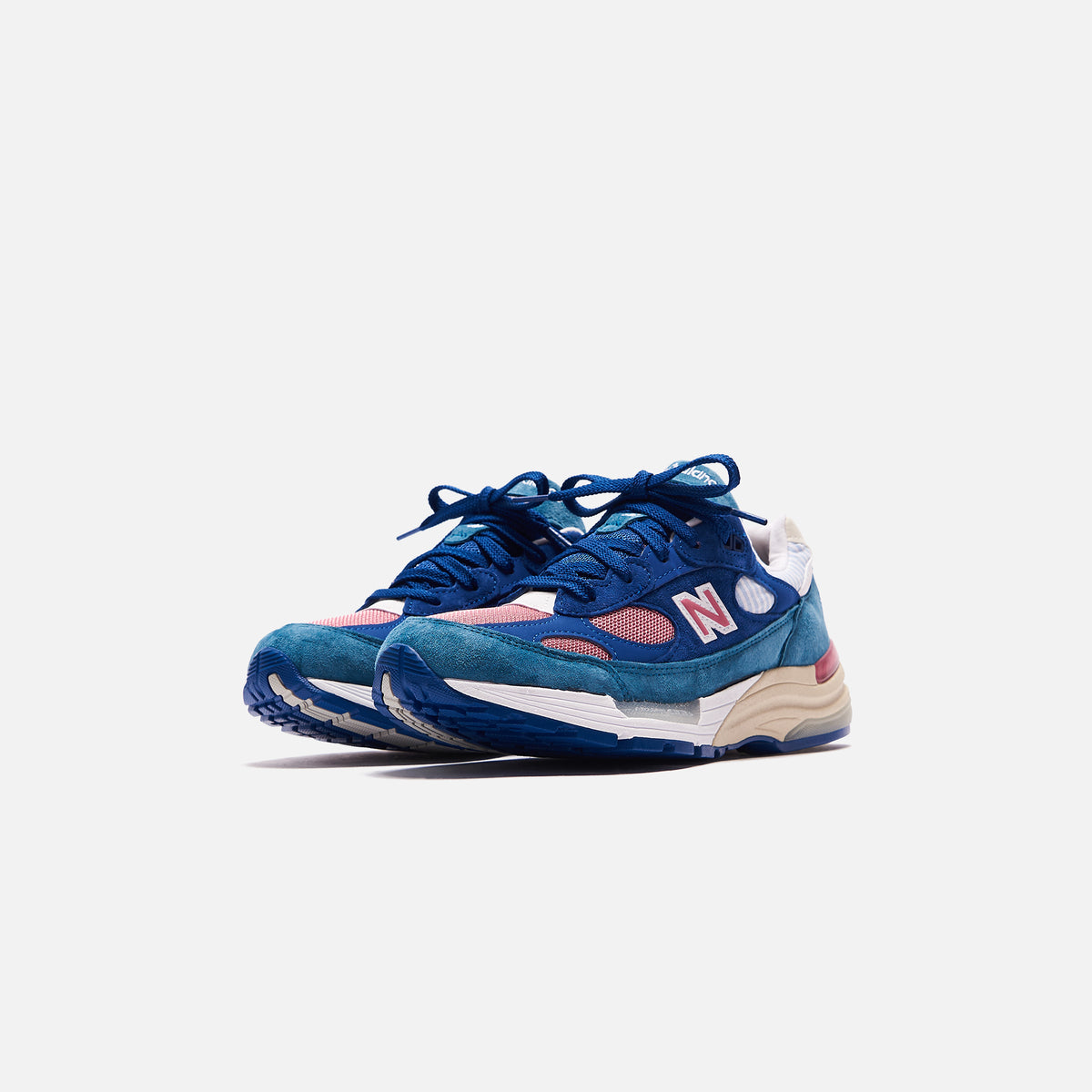 New Balance 992 - Navy / Green / Pink