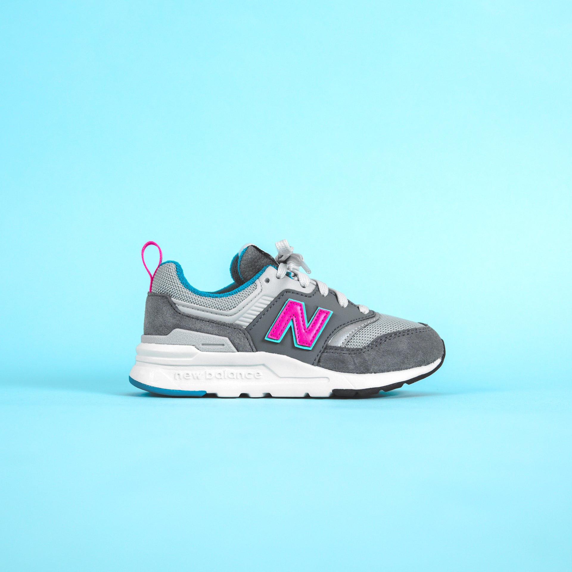 New Balance Pre-School 997 HV1 - Grey / Pink / Blue