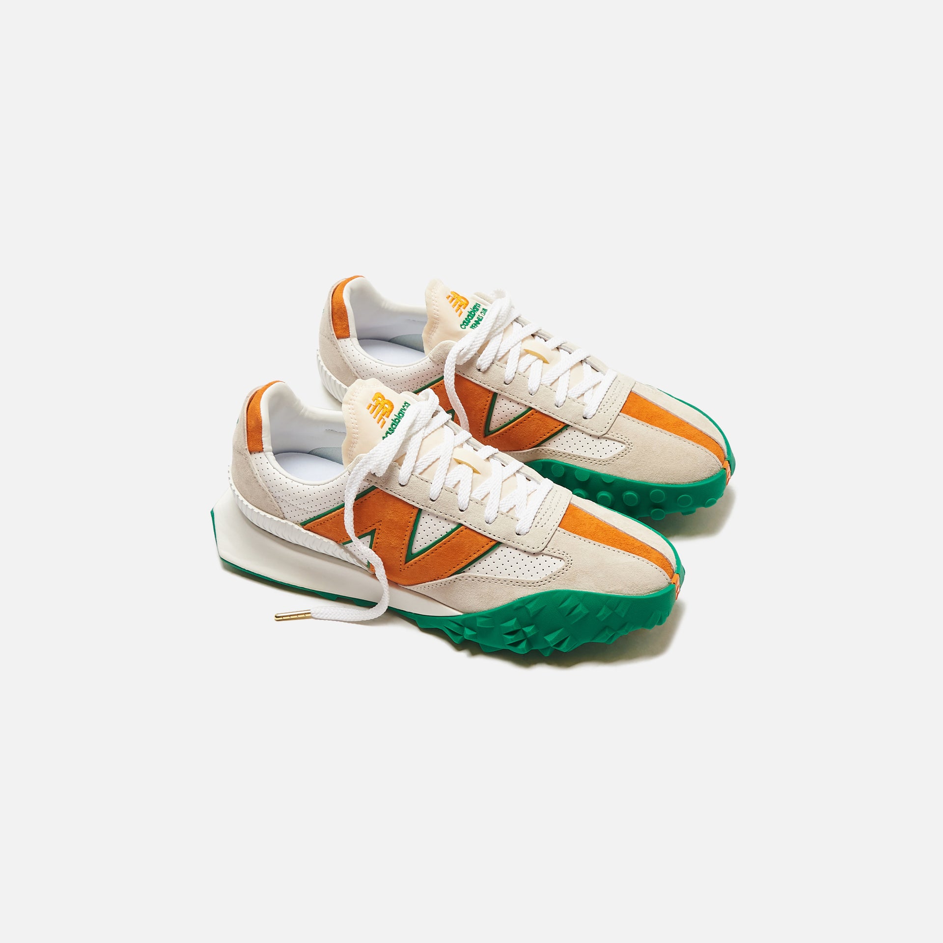 New Balance x Casablanca XC72 - Persimmon Orange / Jolly Green