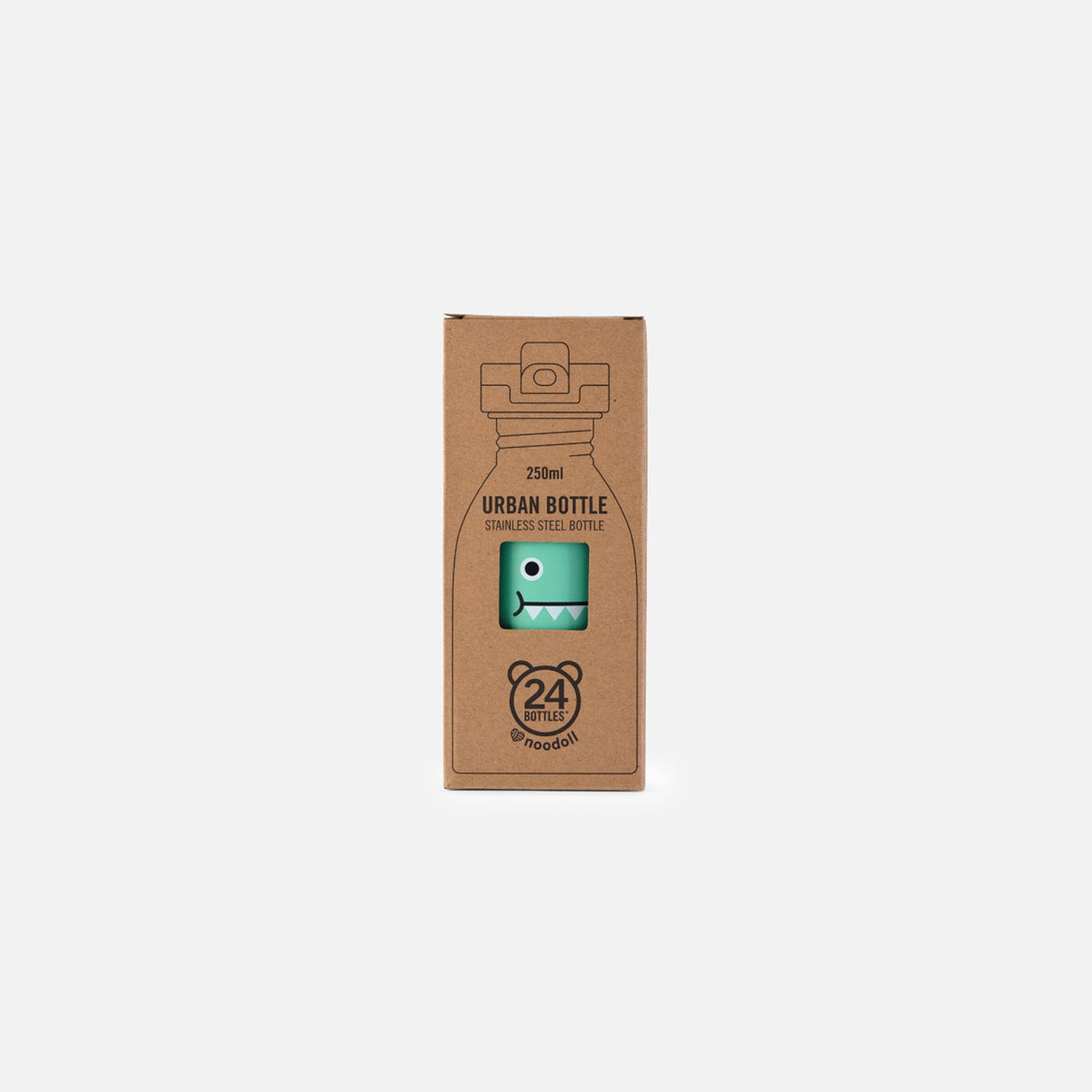 Noodoll Ricedino Water Bottle - Green