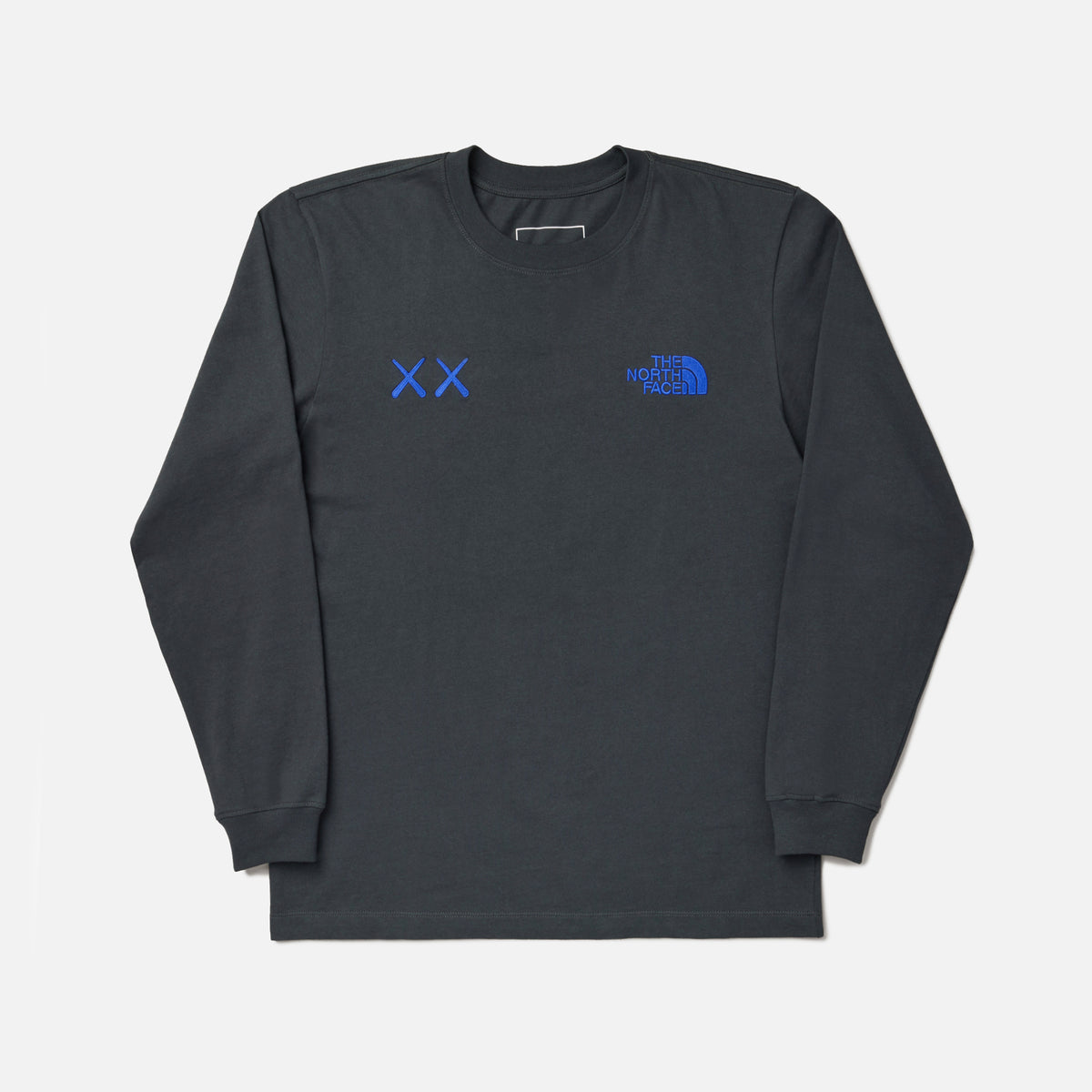 The North Face x Kaws Project L/S Tee - Asphalt Grey