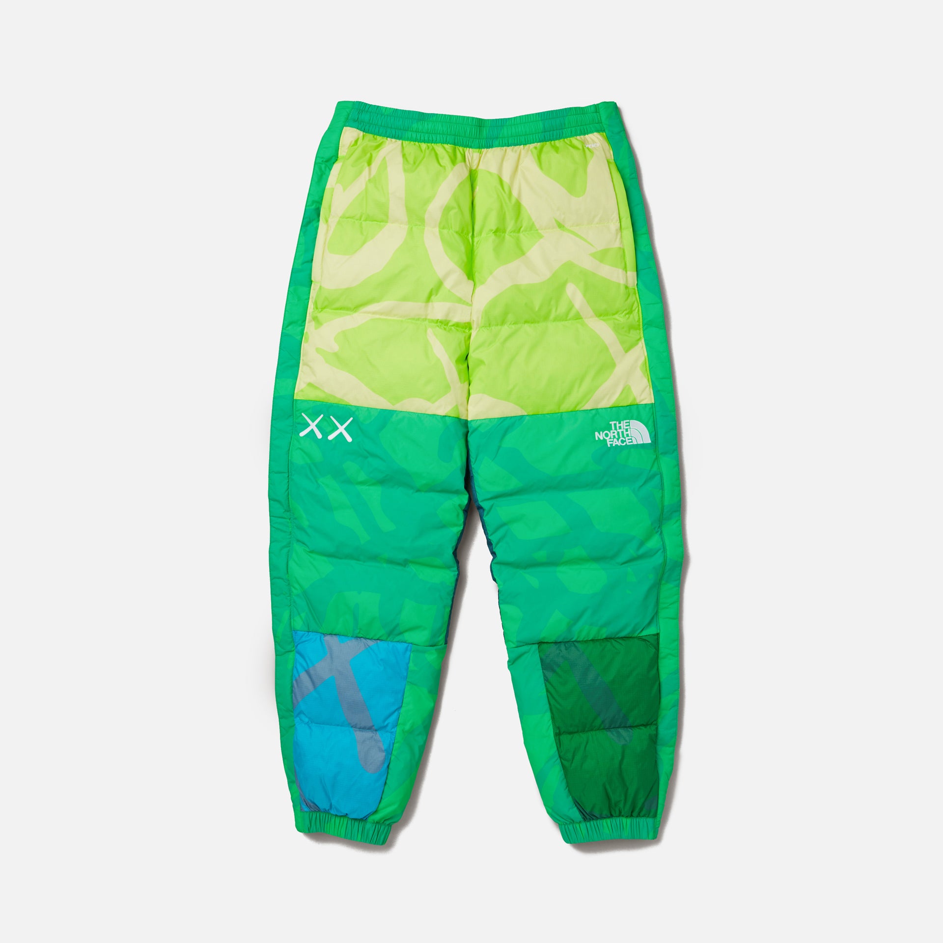 The North Face x Kaws Project Retro 1996 Nuptse Pant - Safety Green