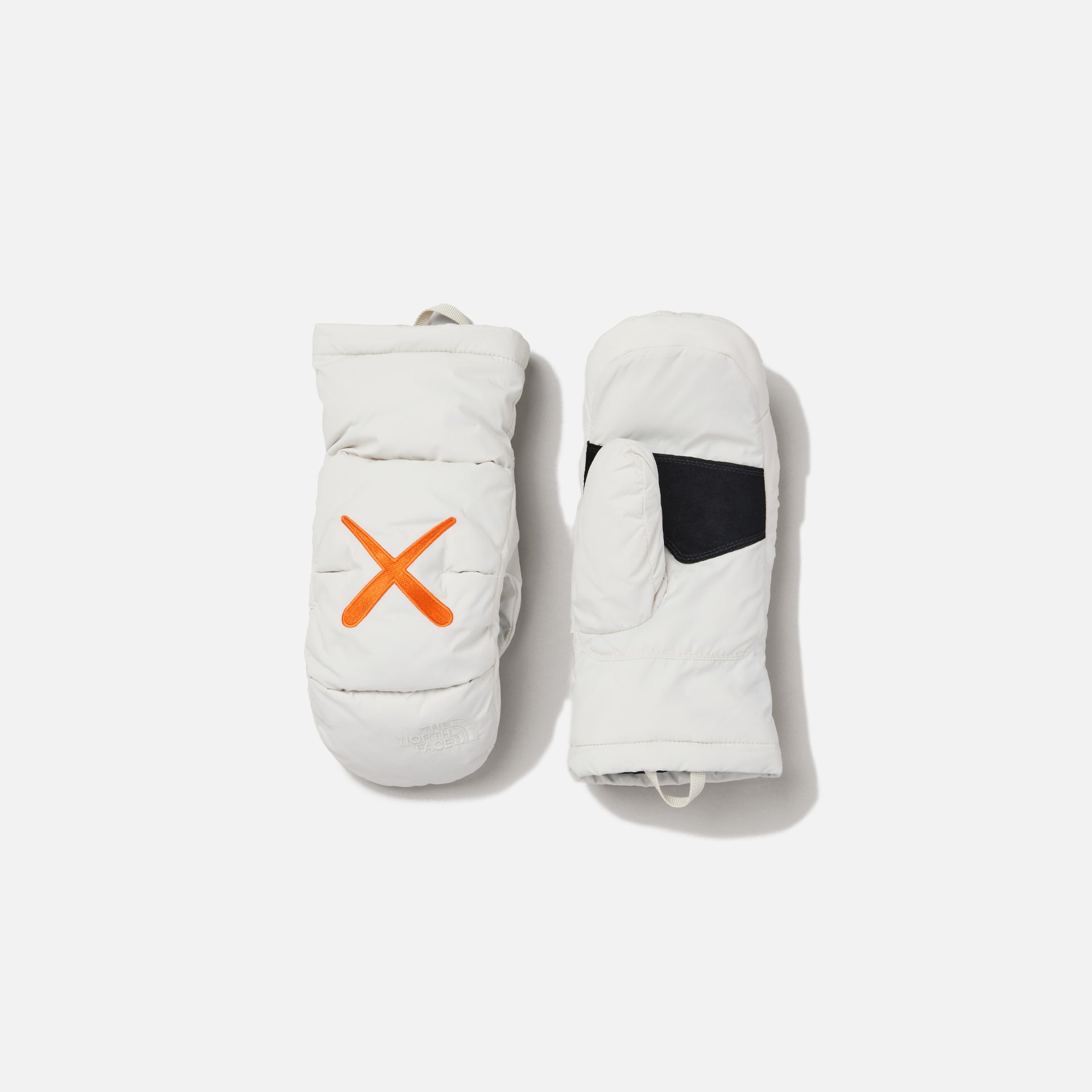 The North Face x Kaws Project Nuptse Mitt - Moonlight Ivory