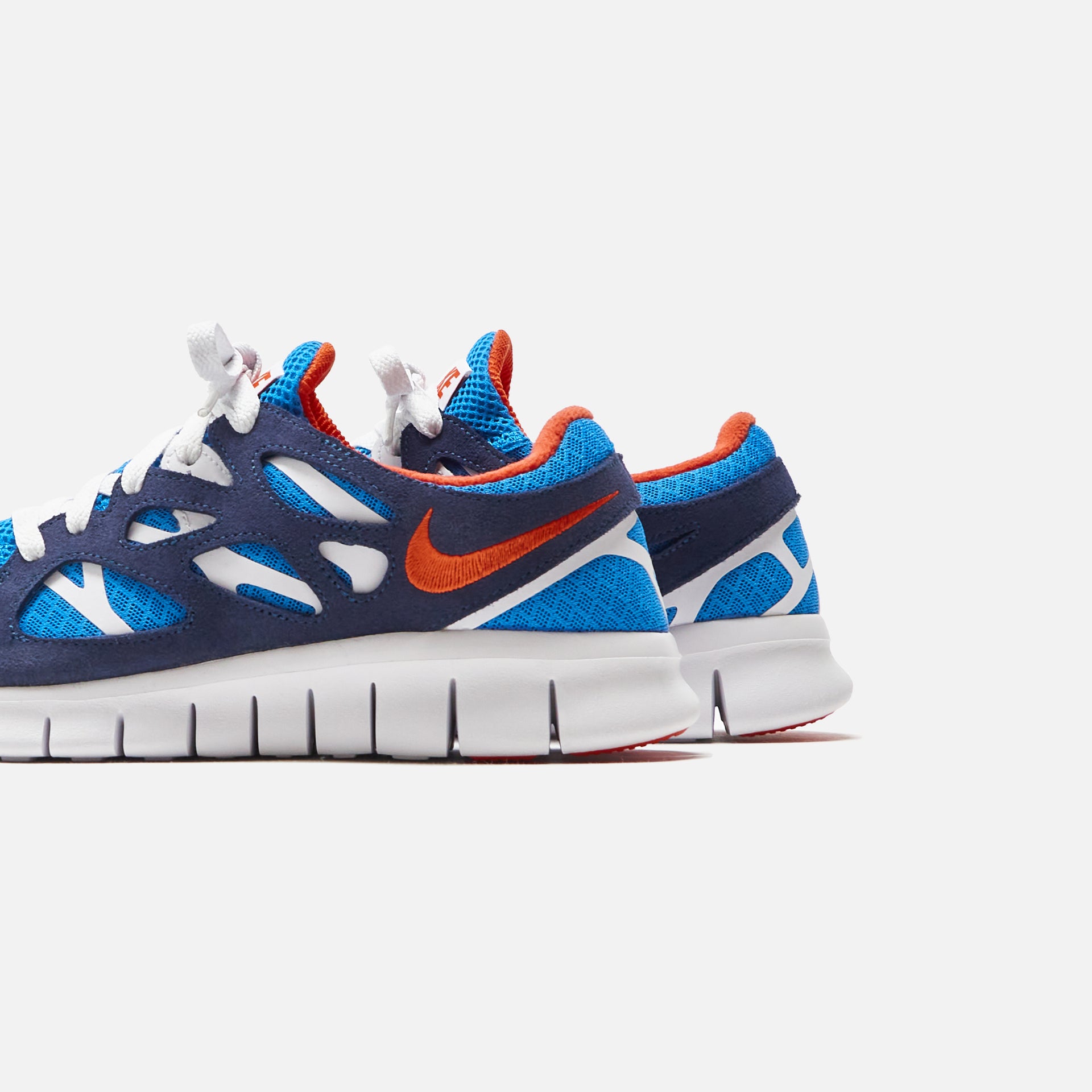 Nike Free Run 2 - Light Photo Blue / Orange / Midnight Navy